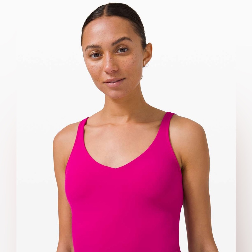 Lululemon Fuchsia Pink Tank Top Size 6 New With Tags!- never worn